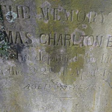 BROOKES Thomas Charlton -1849