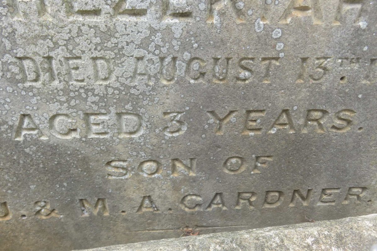 GARDNER Hezekiah -1866