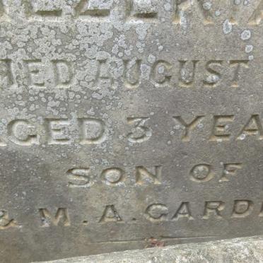 GARDNER Hezekiah -1866