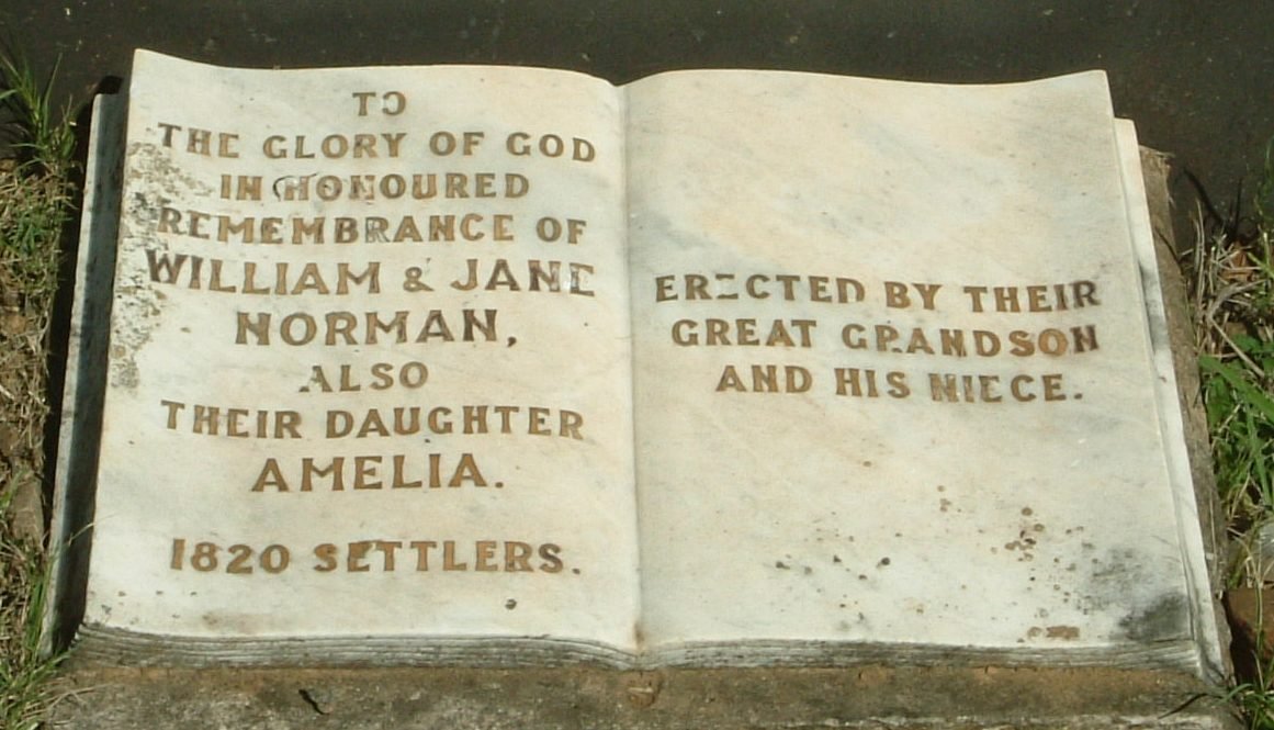 NORMAN William &amp; Jane :: NORMAN Amelia