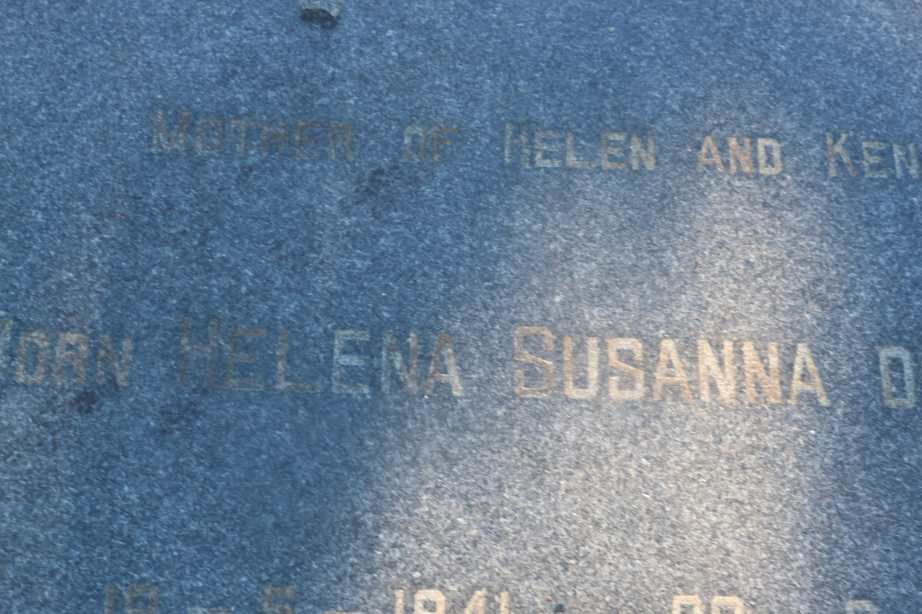 THOMPSON Helena Susanna nee DU PLOOY 1941-1978
