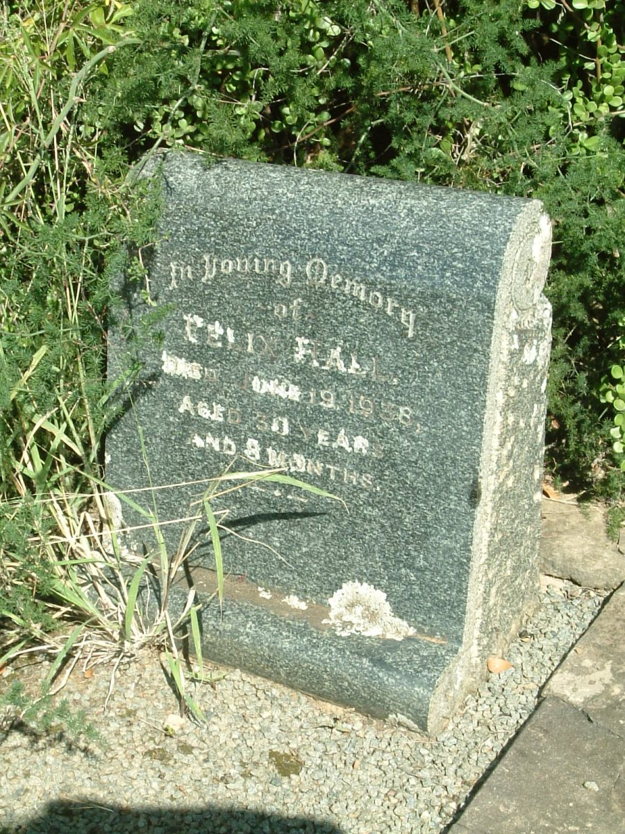 HALL Felix -1938