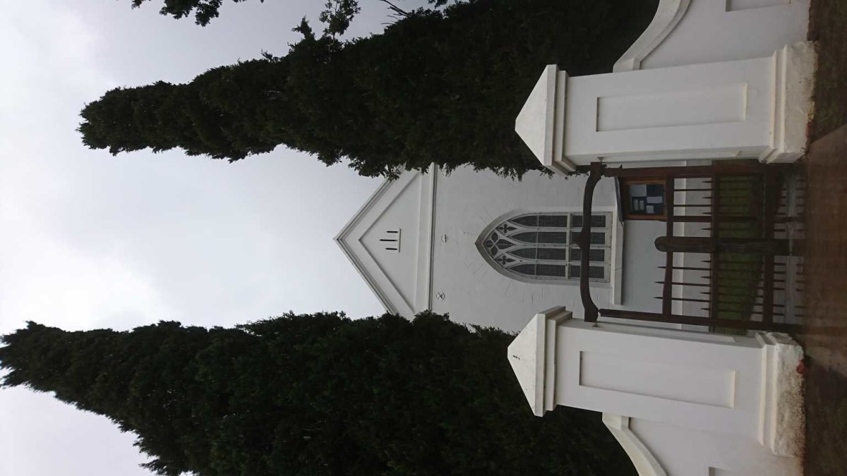 1. Entrance to Salem Methodist Church / Ingang tot Salem Metodiste Kerk