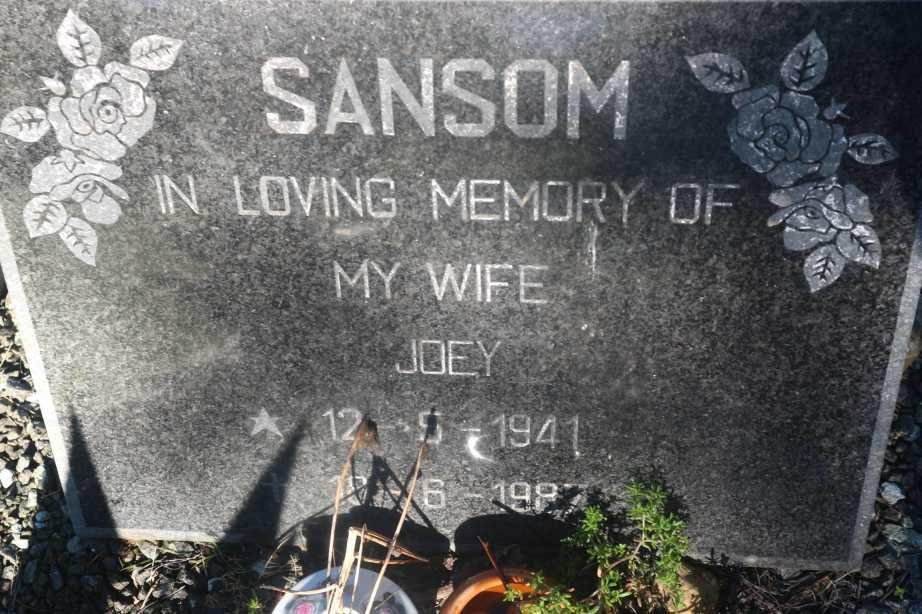 SANSOM Joey 1941-1987