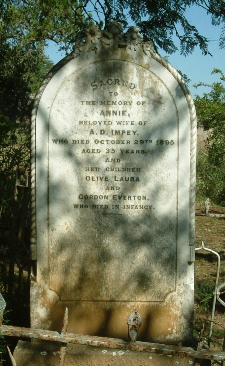 IMPEY Annie -1895 :: IMPEY Olive Laura :: IMPEY Gordon Everton