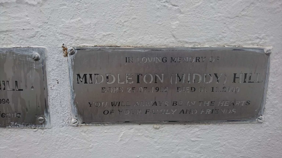 HILL Middleton 1918-2000 