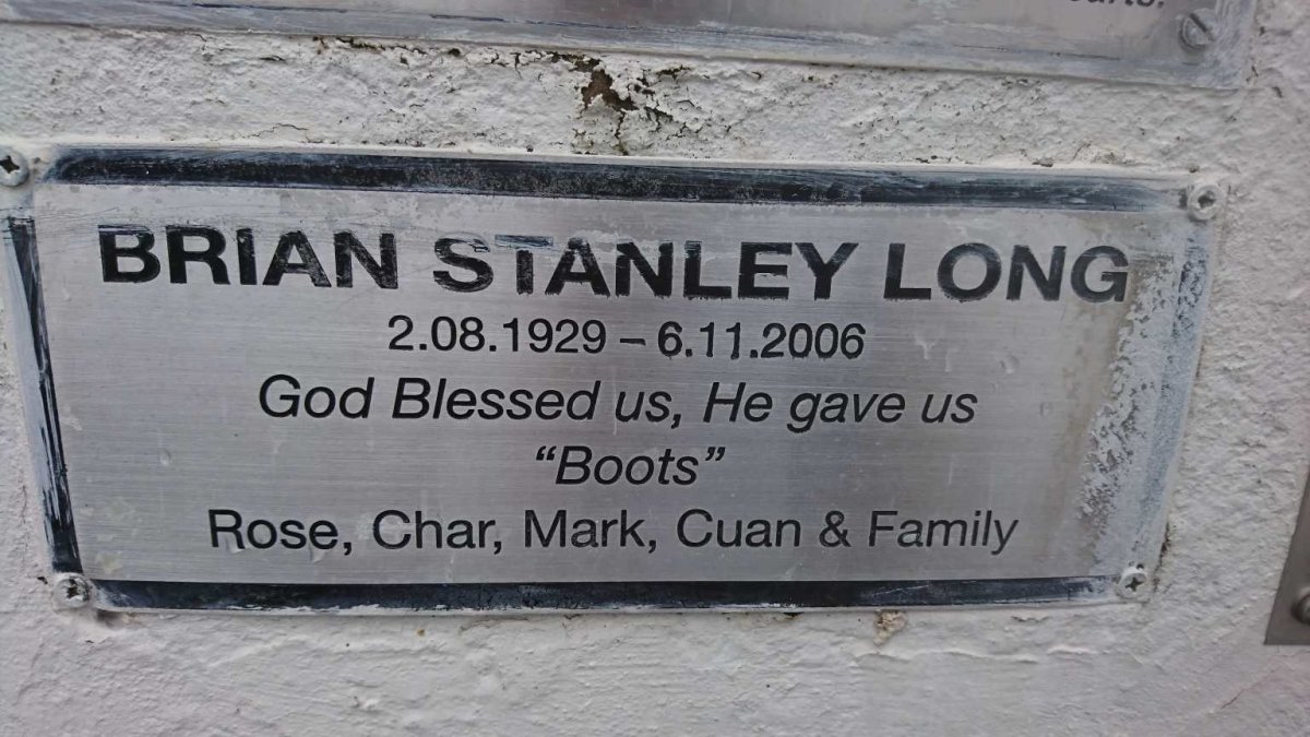 LONG Brian Stanley 1929-2006