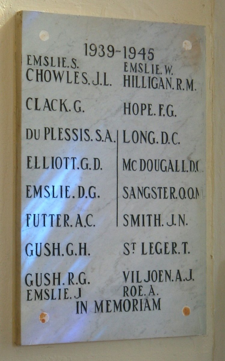4. WW2 Memorial plaque