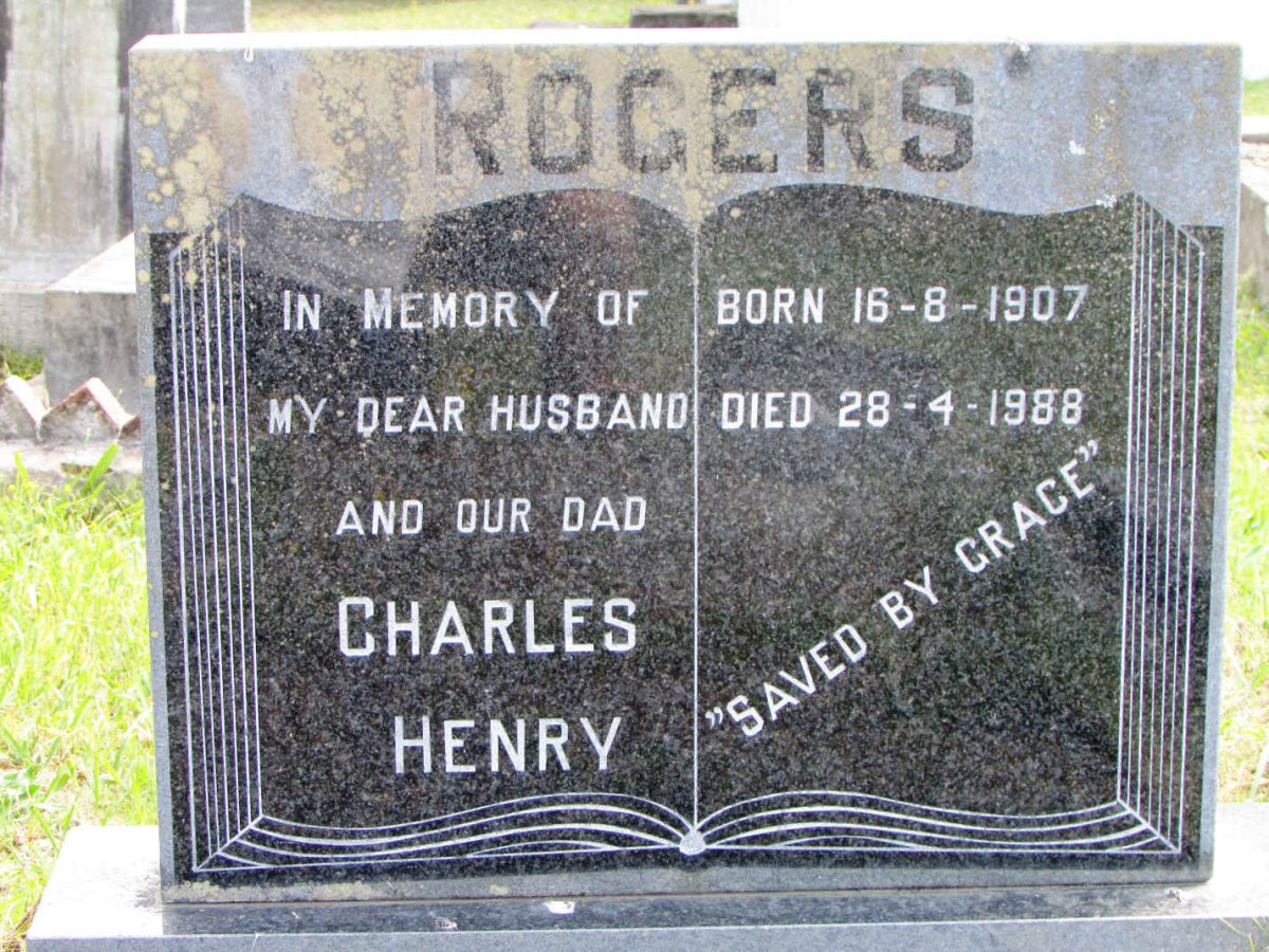 ROGERS Charles Henry 1907-1988