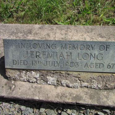 LONG Jeremiah -1903