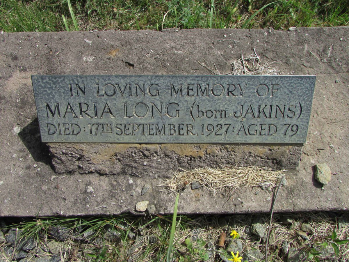 LONG Maria nee JAKINS -1927