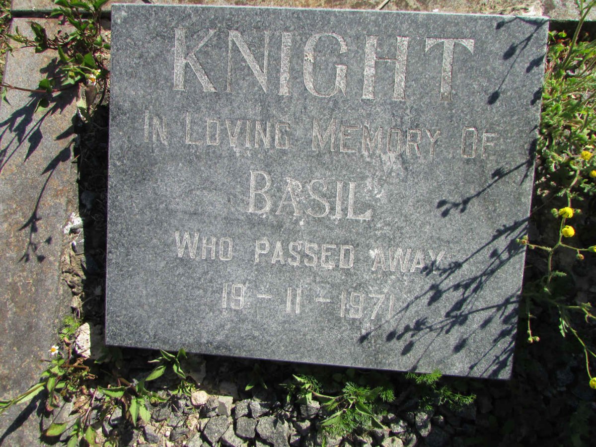 KNIGHT Basil -1971