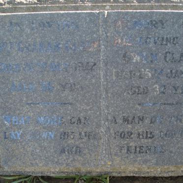 CLACK Graham -1942 &amp; Gwen -1941
