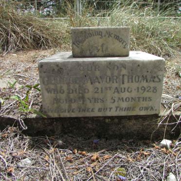 THOMAS George Mavor -1928