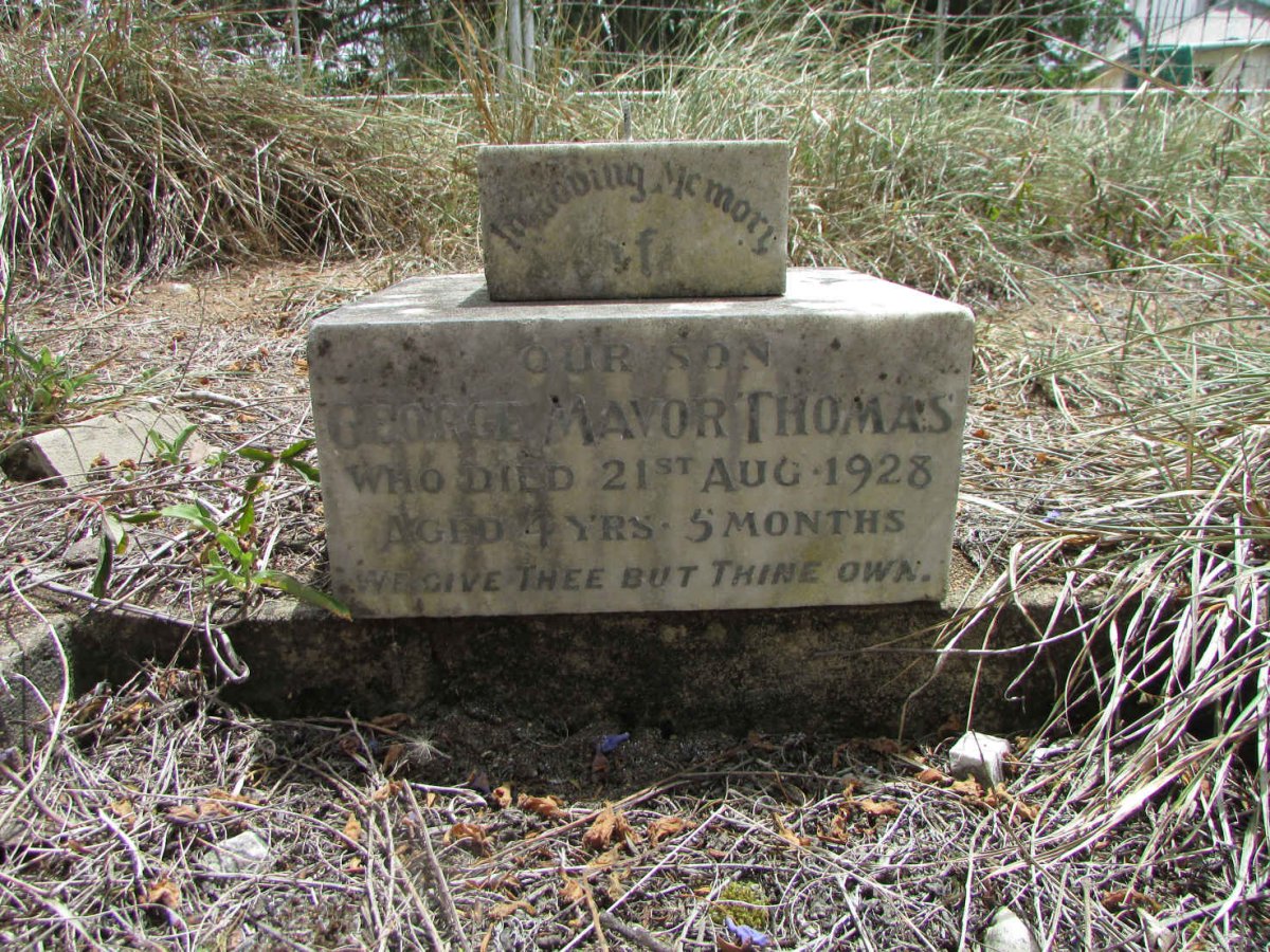 THOMAS George Mavor -1928