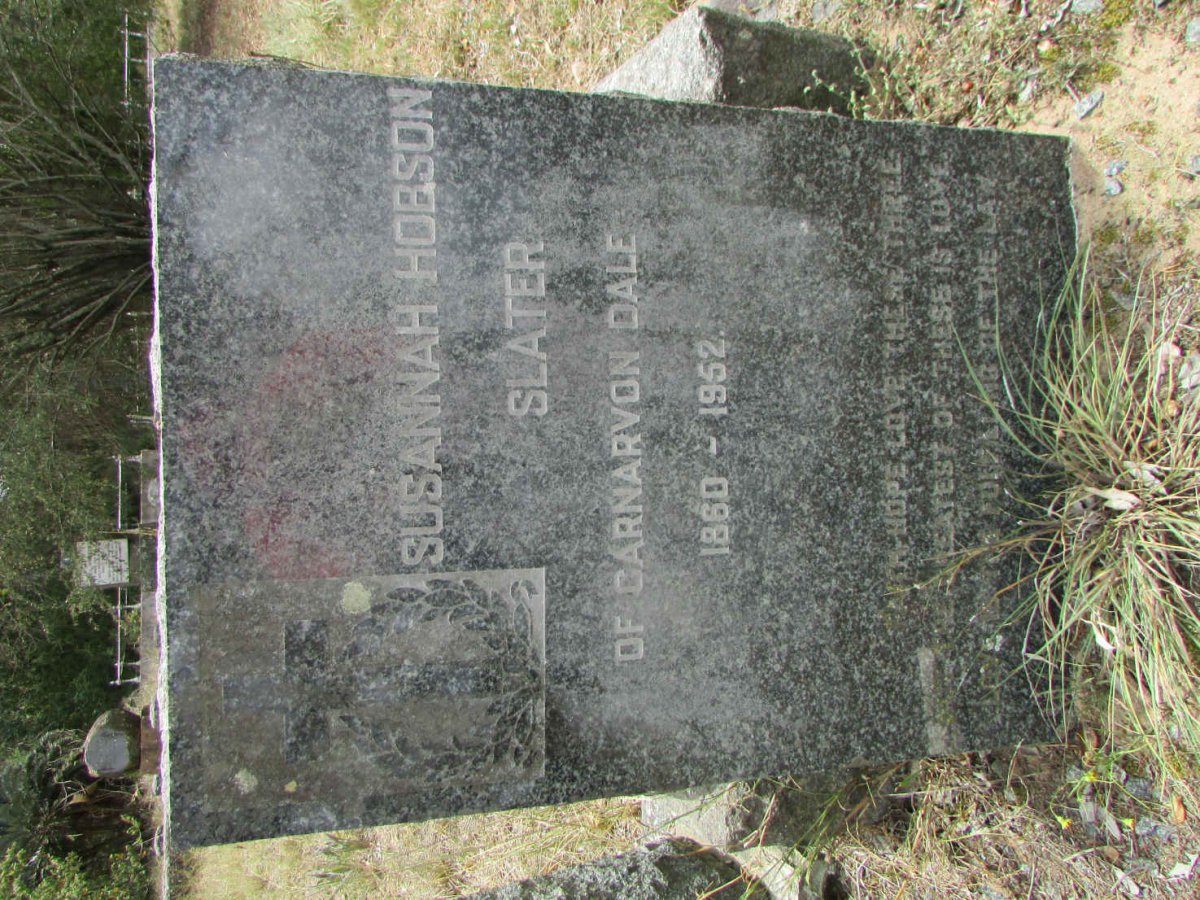 SLATER Susannah Hobson 1860-1952