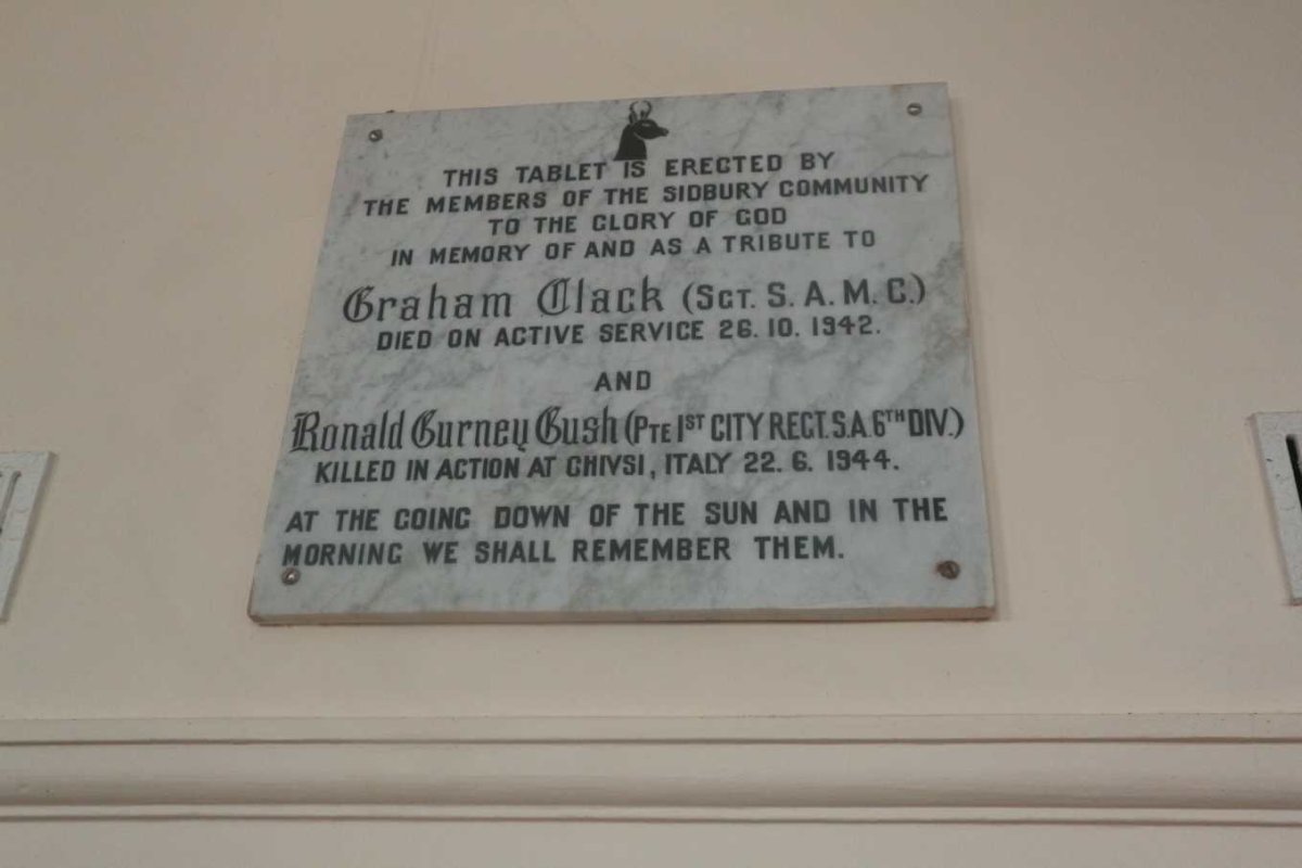 CLACK Graham -1942 :: GUSH Ronald Gurney -1944