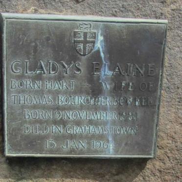 BOWKER Gladys Elaine nee HART 1884-1964