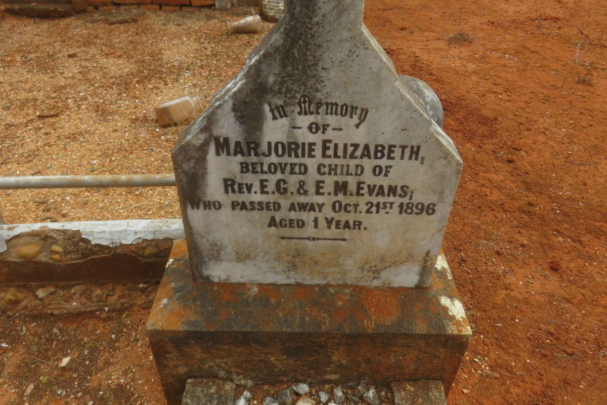 EVANS Marjorie Elizabeth -1896