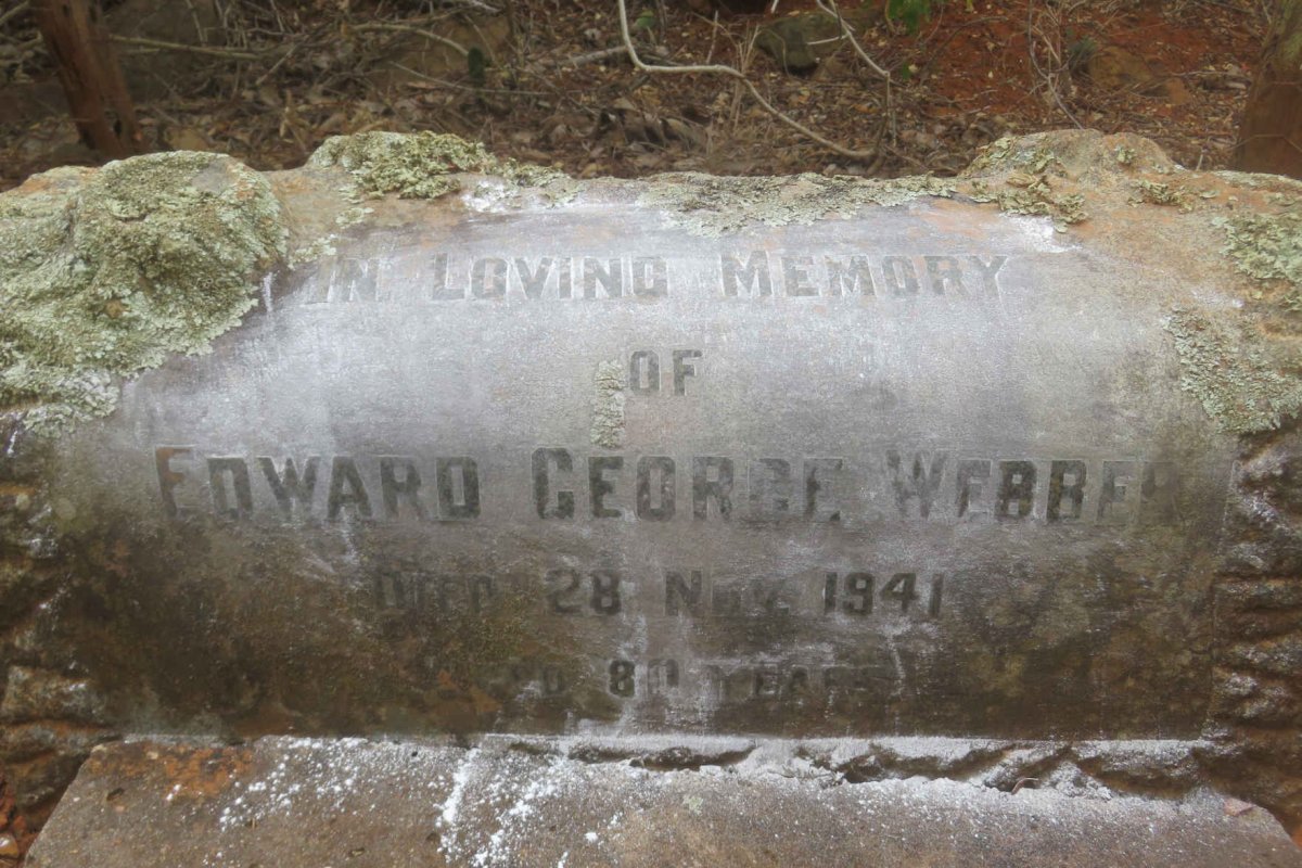 WEBBER Edward George -1941