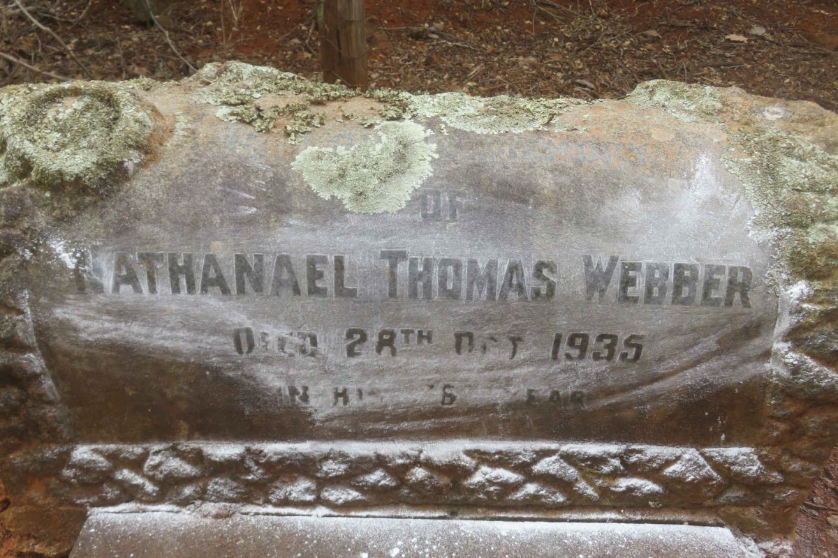 WEBBER Nathanael Thomas -1935
