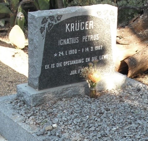 KRUGER Ignatius Petrus 1900-1962