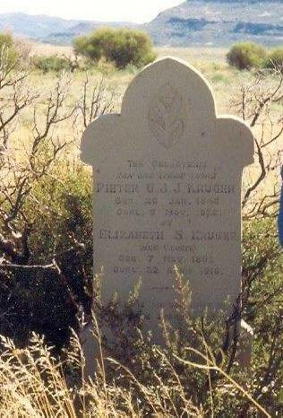 KRUGER Pieter Gerhardus Johannes Jacobus 1847-1922 & Elizabeth Susanna CLOETE. 1856-1916