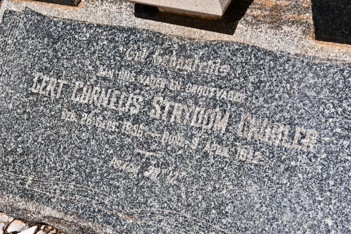 GROBLER Gert Cornelis Strydom 1886-1942
