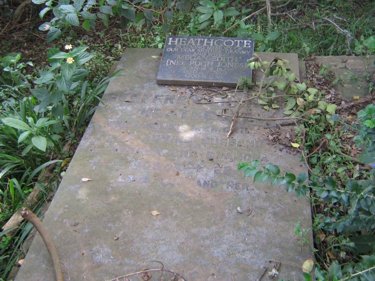 HEATHCOTE Geoffrey Charles 1906-1988 & Megan Edith nee PUGH-JONES 1920-2002