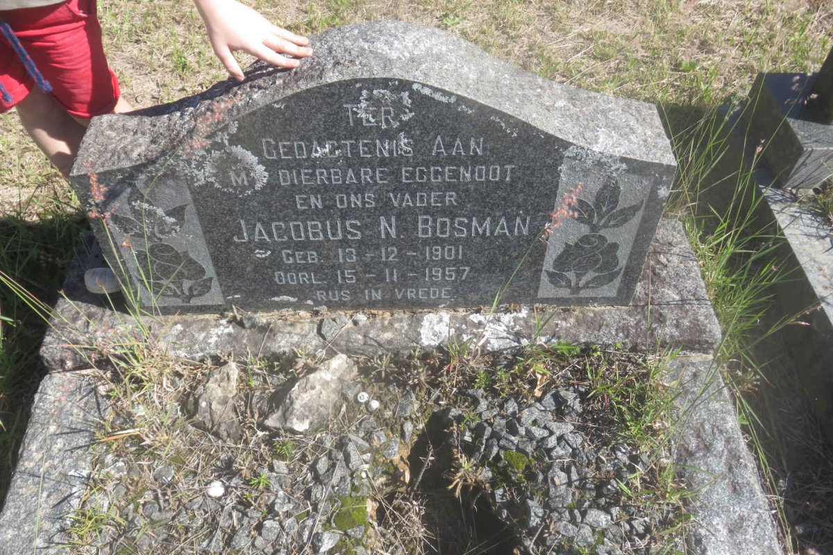 BOSMAN Jacobus N. 1901-1957