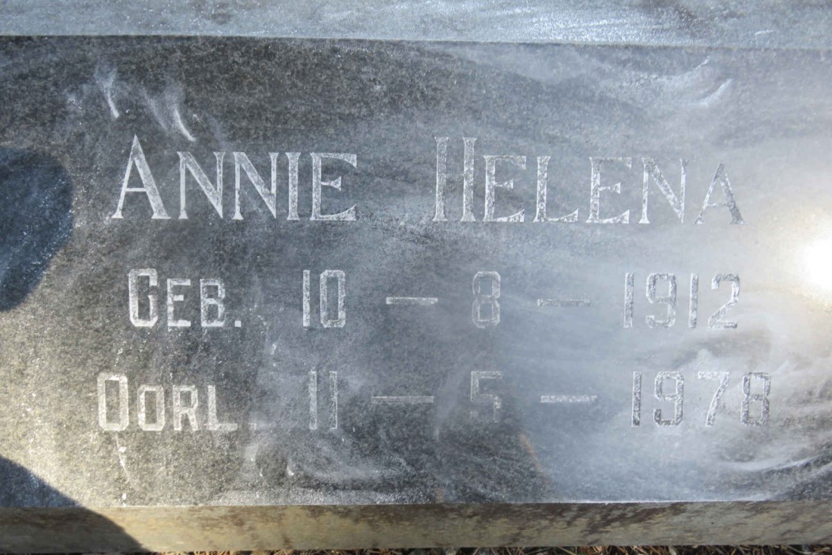 BOSMAN Samuel Stegman 1915-1974 &amp; Annie Helena 1912-1978