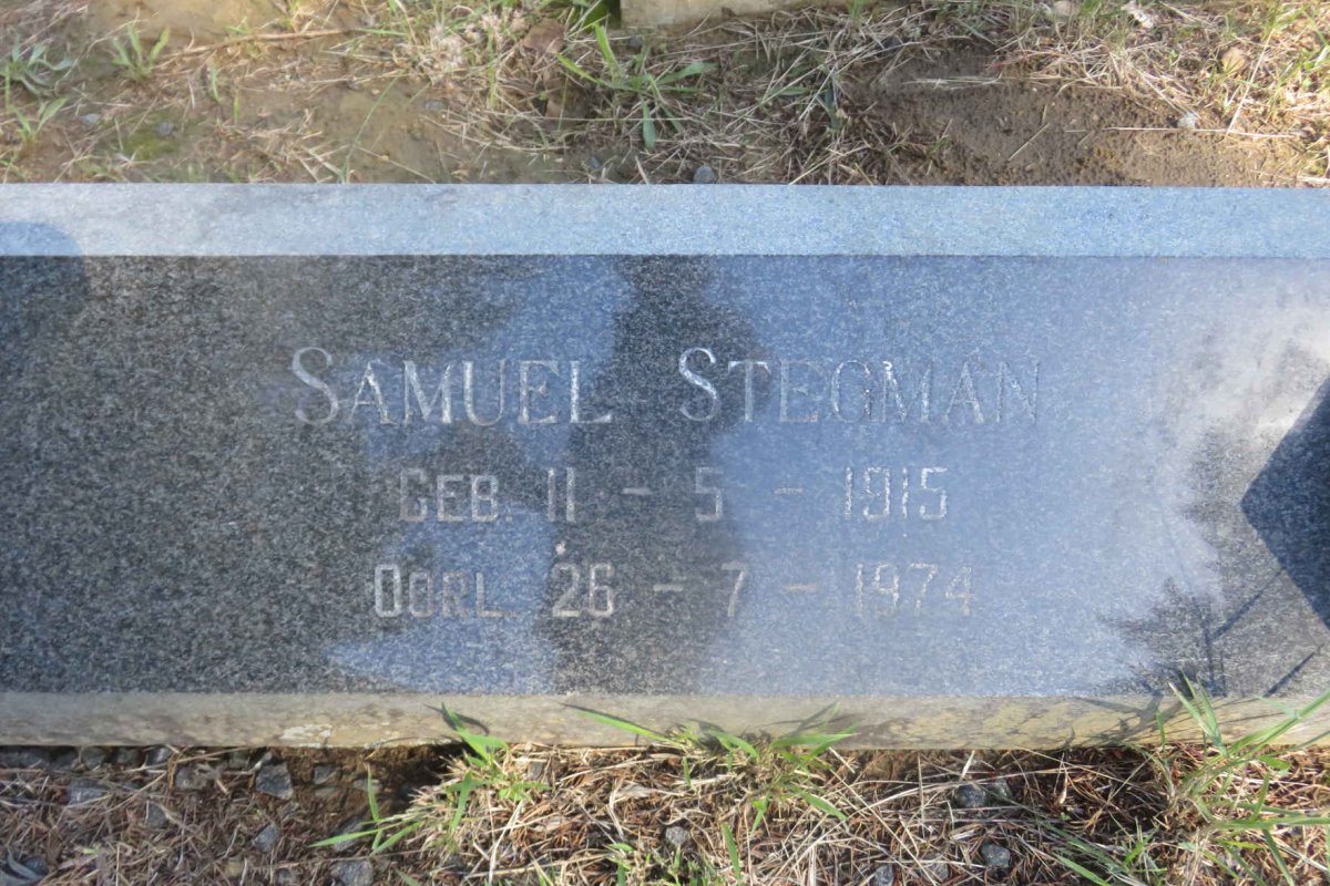 BOSMAN Samuel Stegman 1915-1974 &amp; Annie Helena 1912-1978