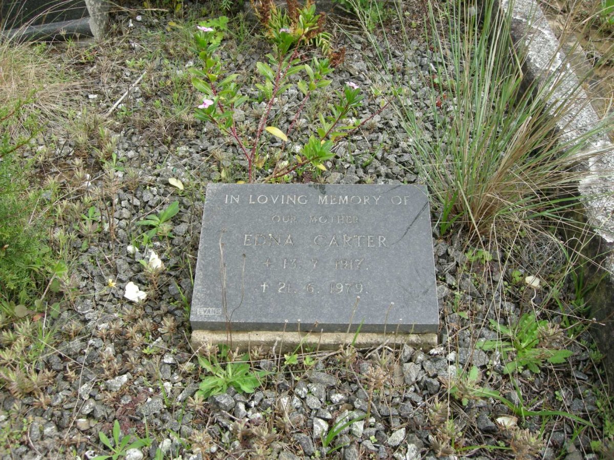 CARTER Edna 1917-1979
