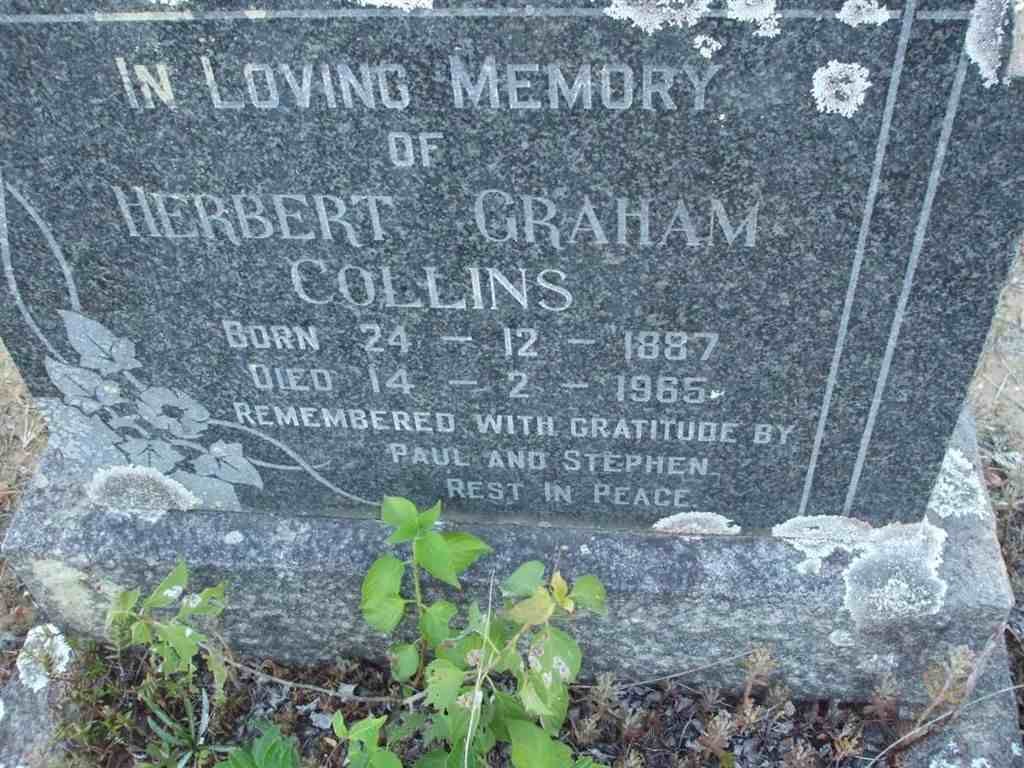 COLLINS Herbert Graham 1887-1965