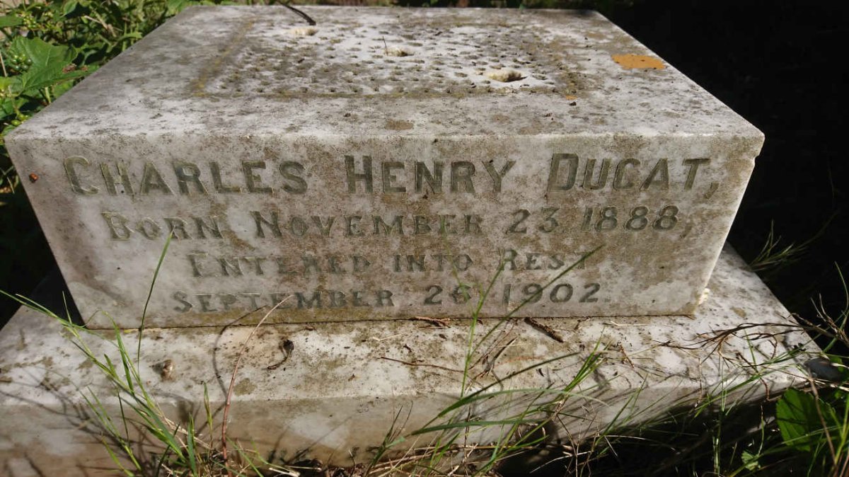 DUCAT Charles Henry 1888-1902