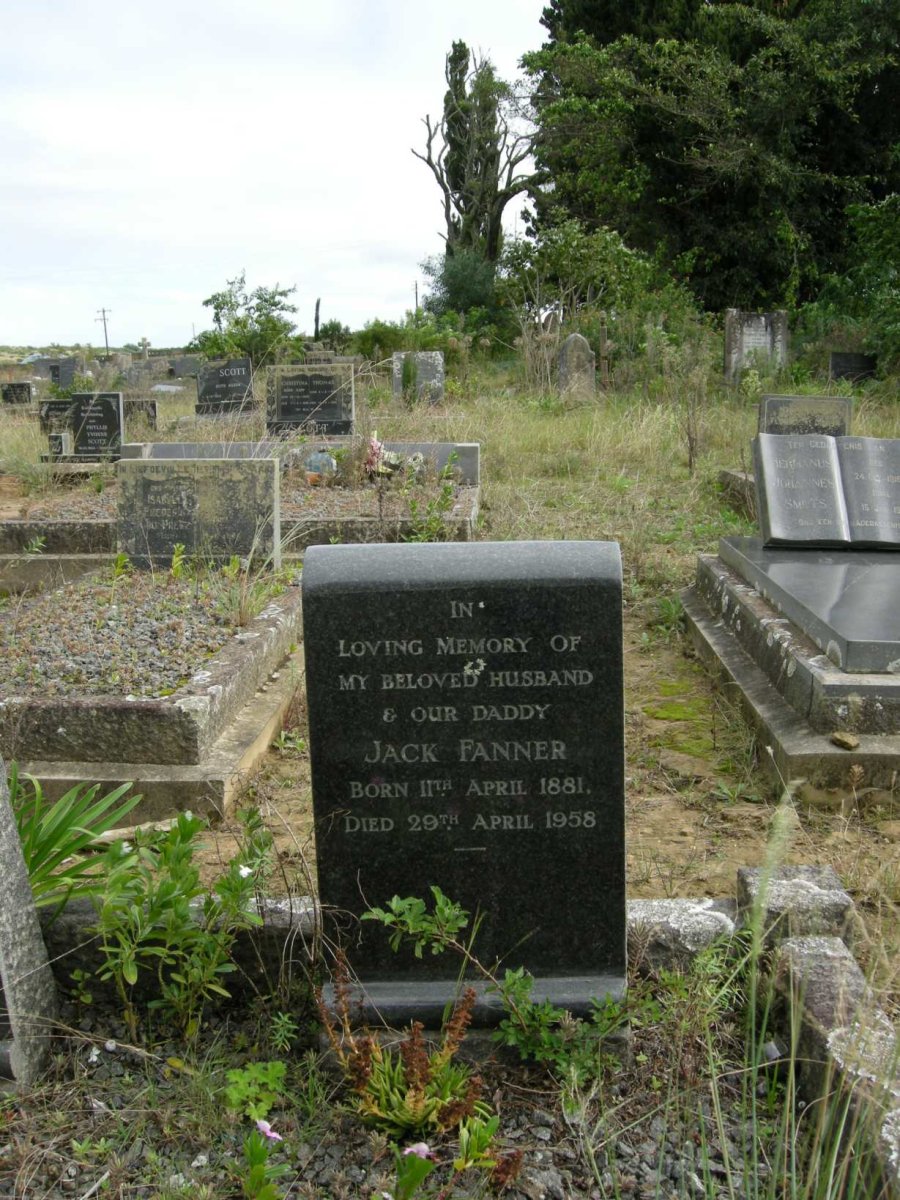 FANNER Jack 1881-1958