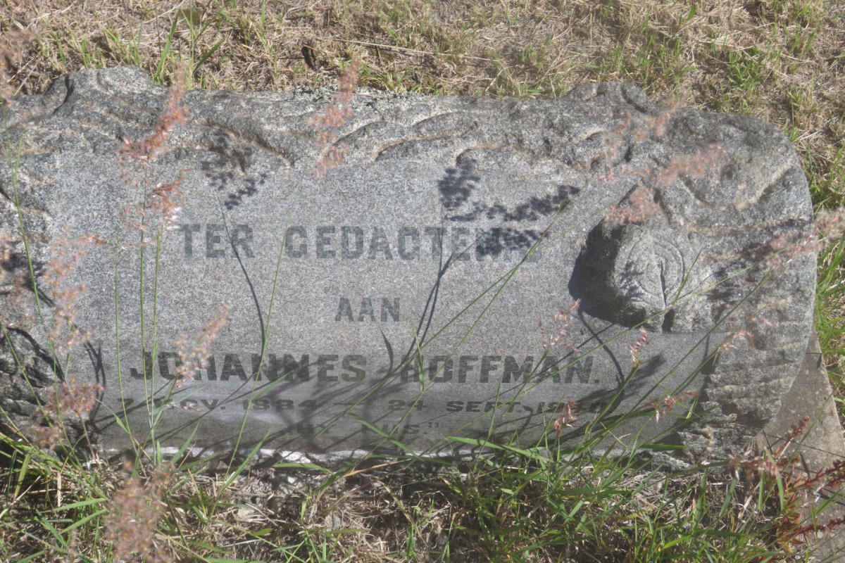 HOFFMAN Johannes 1884-1940
