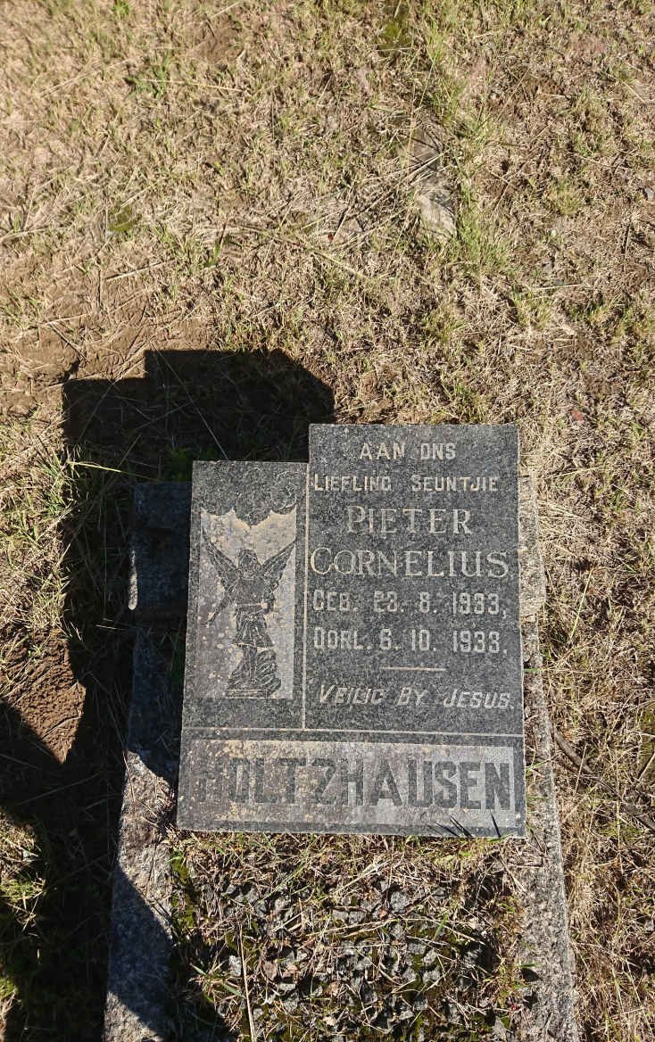 HOLTZHAUSEN Pieter Cornelius 1933-1933