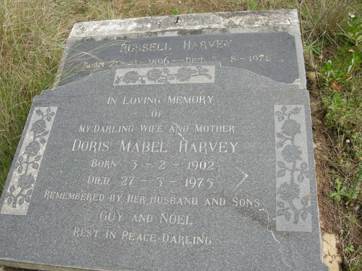HARVEY Doris Mabel 1902-1975