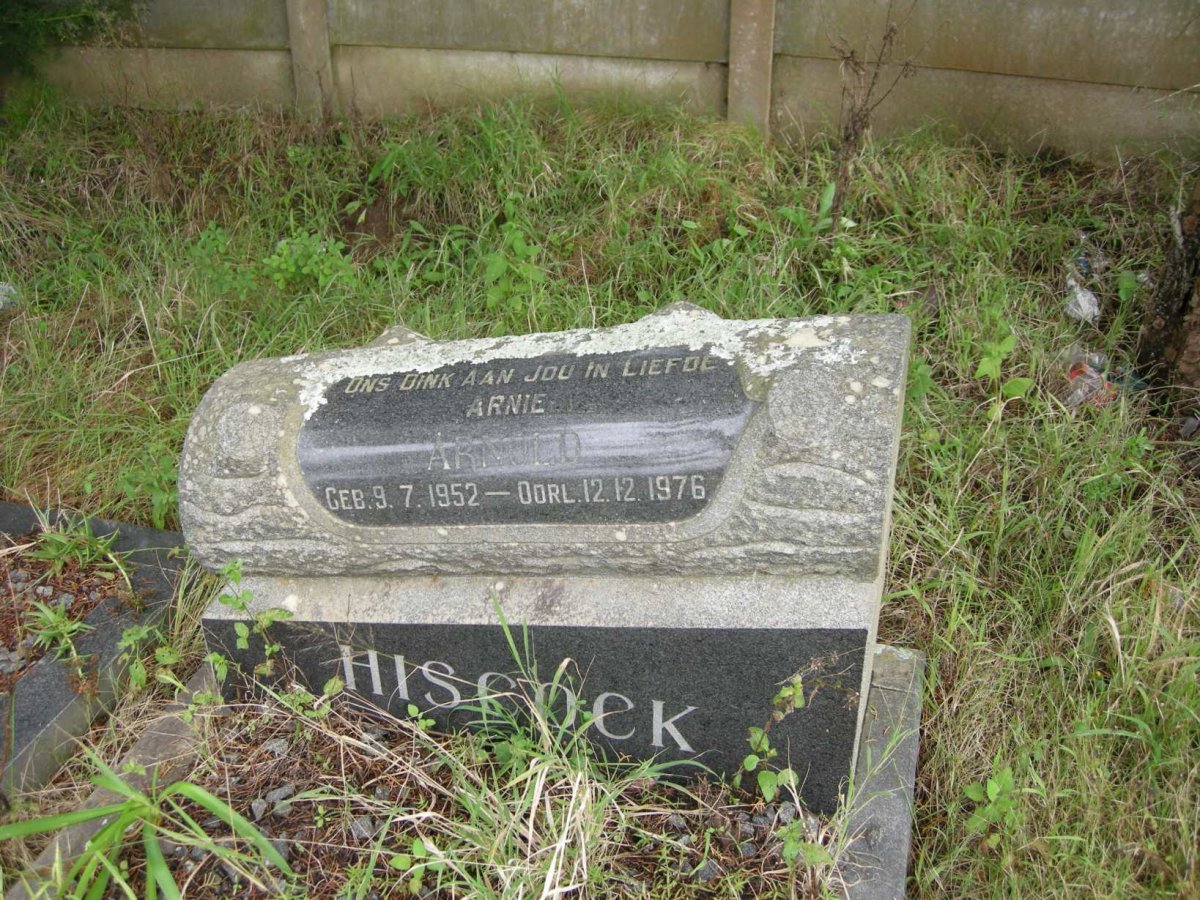 HISCOCK Arnold 1952-1976