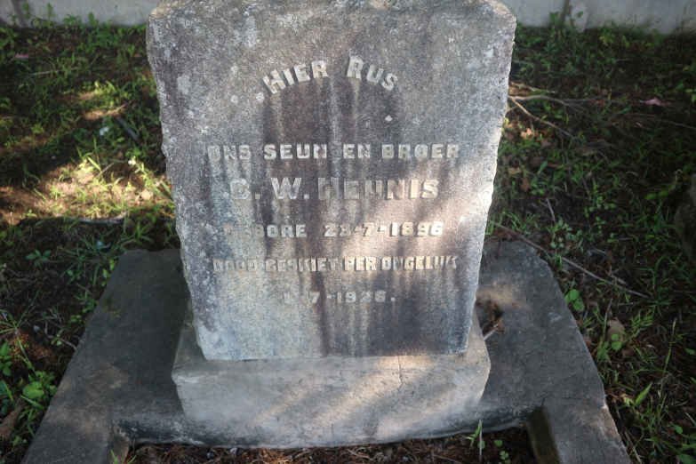 HEUNIS C.W. 1896-1928