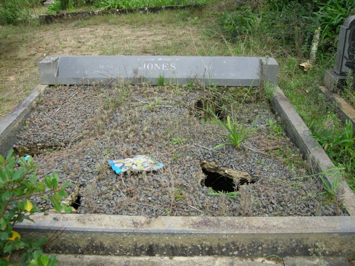 JONES Ray 1887-1973 &amp; Mona 1898-1979