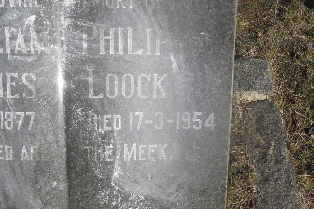 LOOCK William Philip James 1877-1954