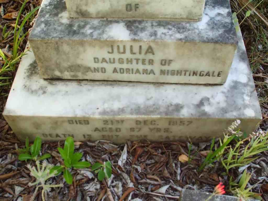 NIGHTINGALE Julia -1957