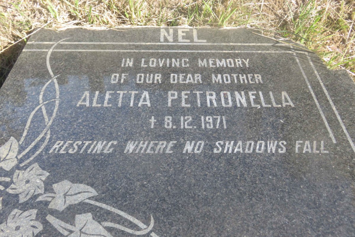 NEL Aletta Petronella -1971