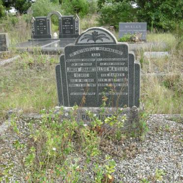 POTGIETER Jurgen Johannes 1889-1967 &amp; Elsie M.A. BAKKES 1889-195?