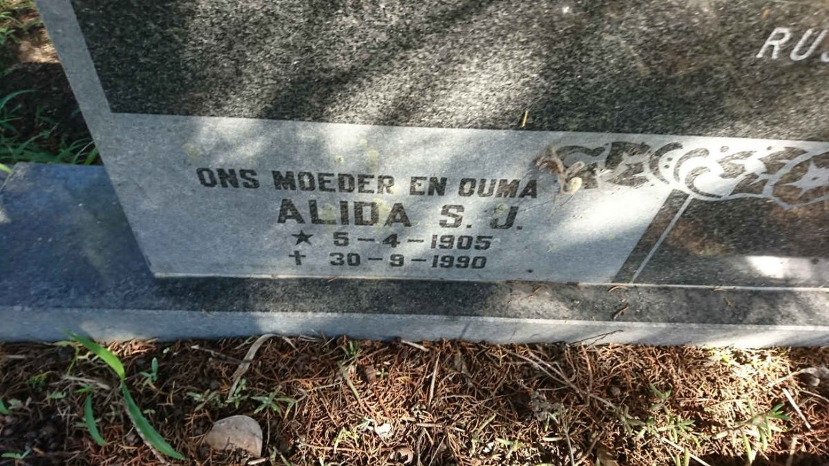 POTGIETER Ewert F. 1903-1976 &amp; Alida S.J. 1905-1990