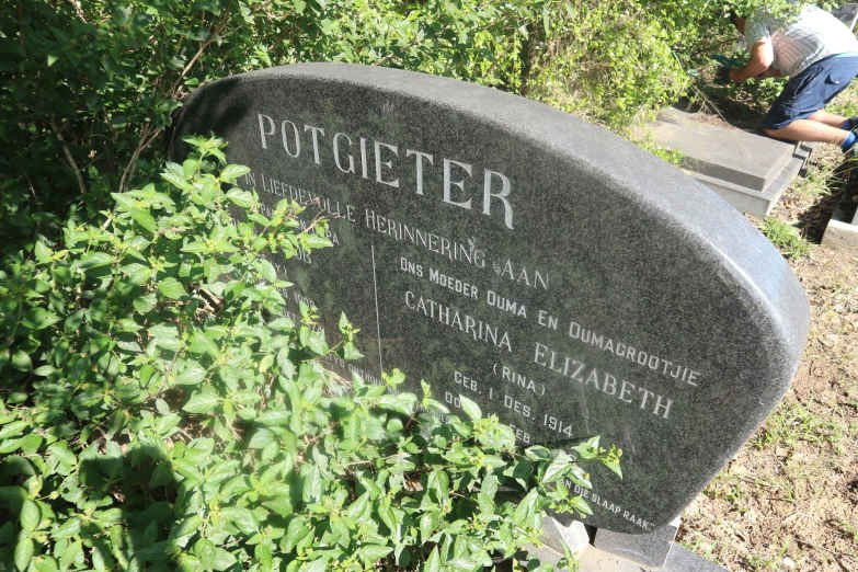 POTGIETER Johan Jacob 1908-1974 &amp; Catharina Elizabeth 1914-1990