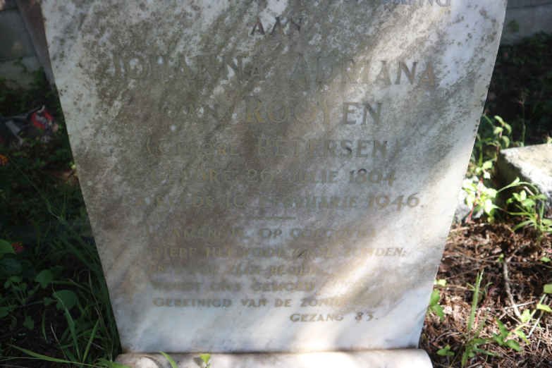 ROOYEN Johannes Abraham, van 1864-1946
