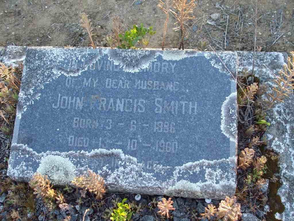 SMITH John Francis 1886-1960
